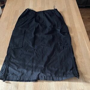 Cargo Black Pencil Skirt Size:M